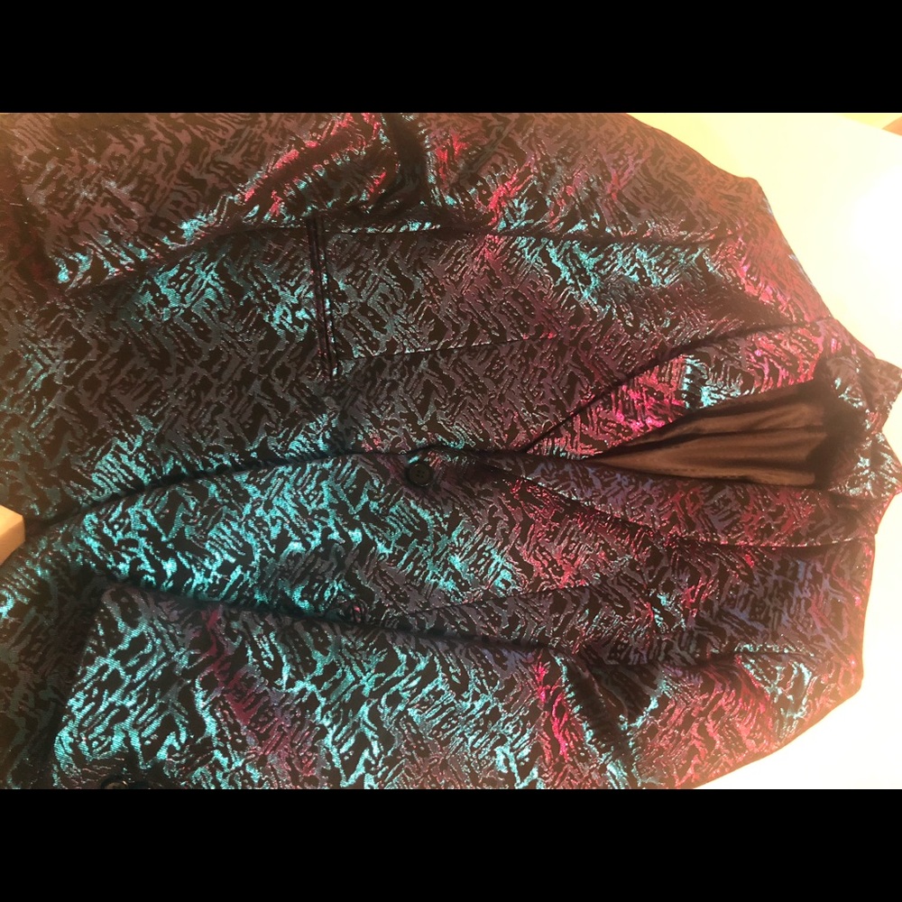 Male suit jacket and tie